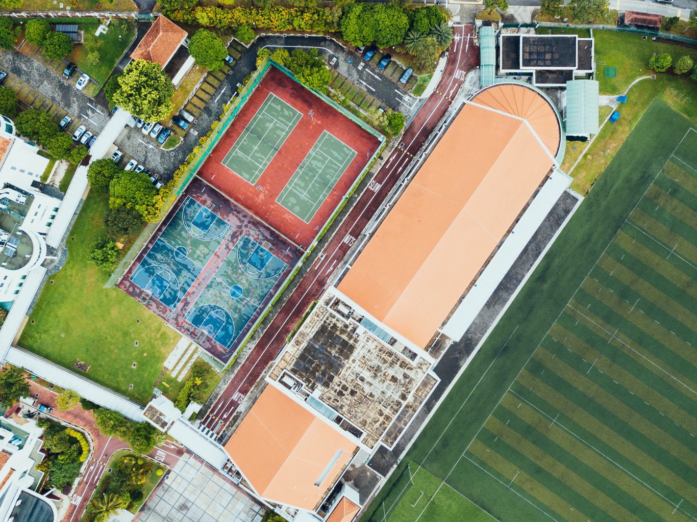 school view from above