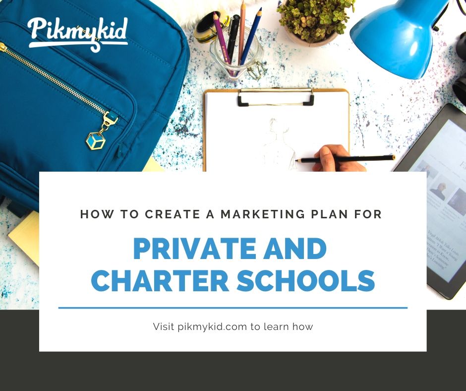 How to Create a Marketing Plan for Private and Charter Schools Graphic

