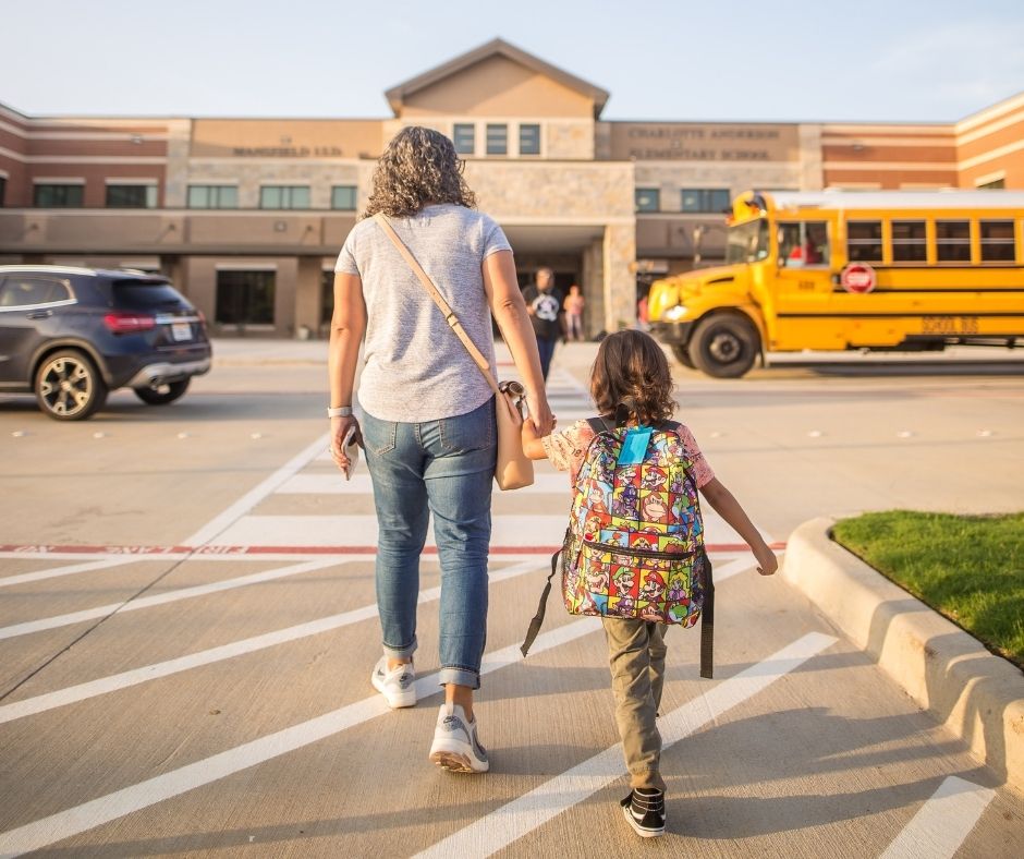 school dismissal practices for parents walking to school