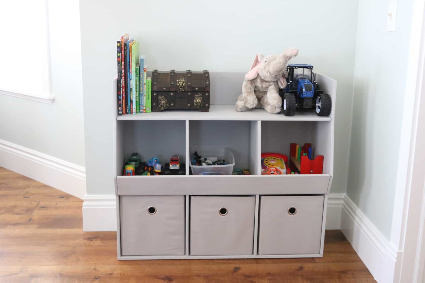 Save time by keeping a cubby organizer