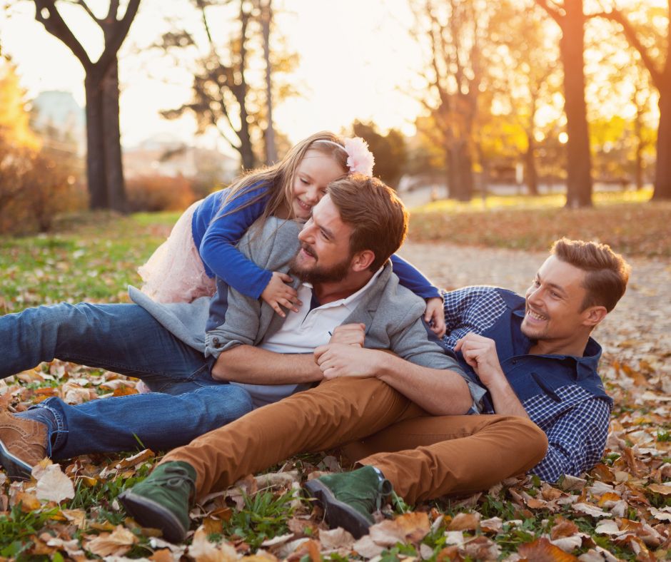 a happy family