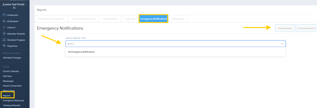 EAS Reports Download
