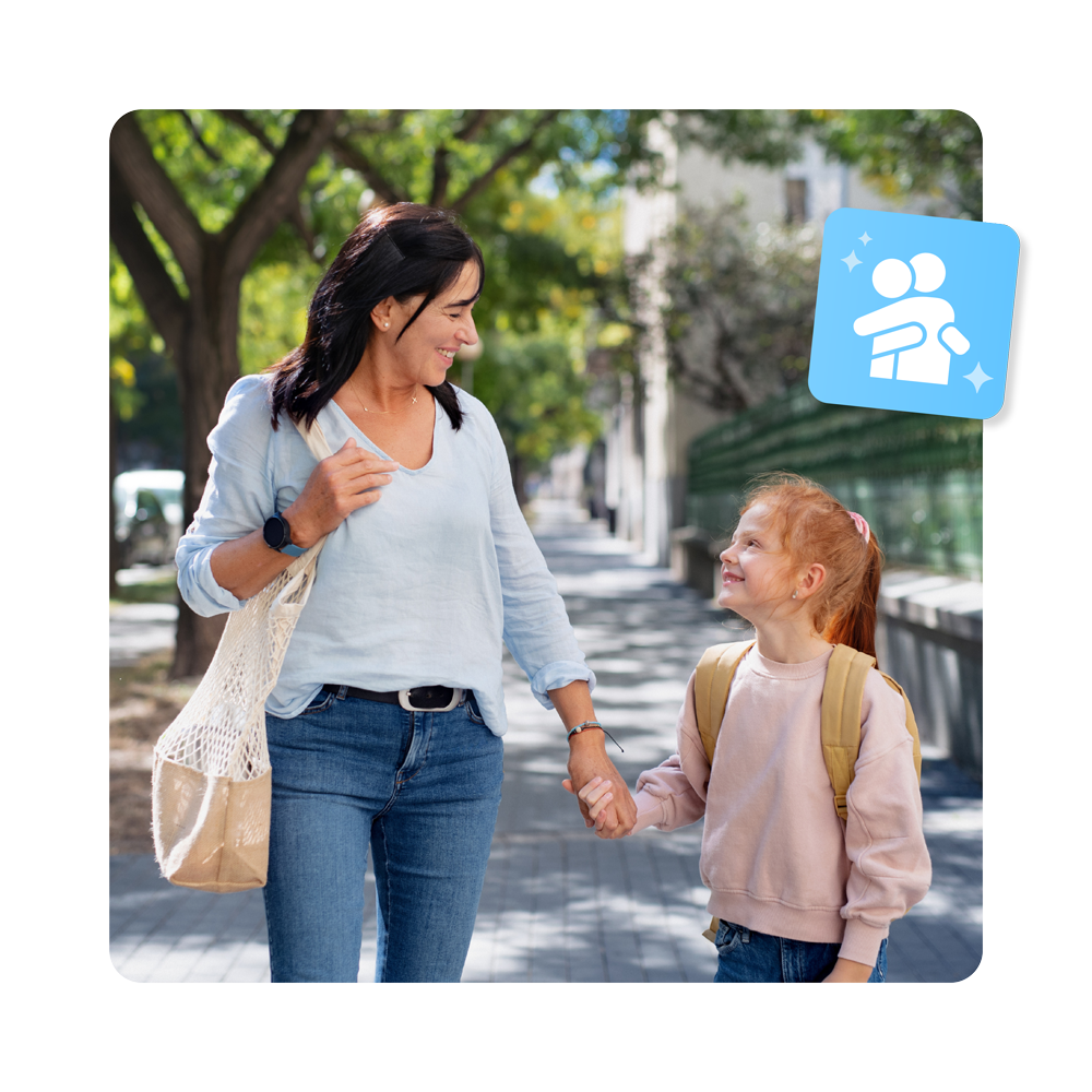 parent & child reunited