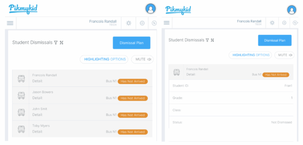 Pikmykid Staff App