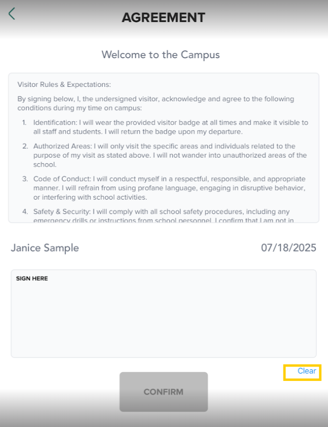 Visitu signature