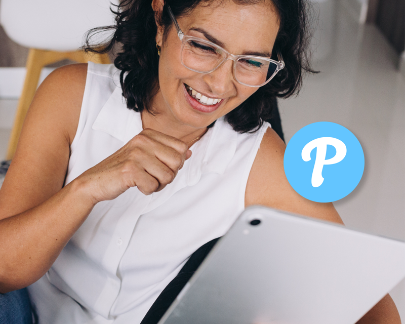 staff using pikmykid on a tablet