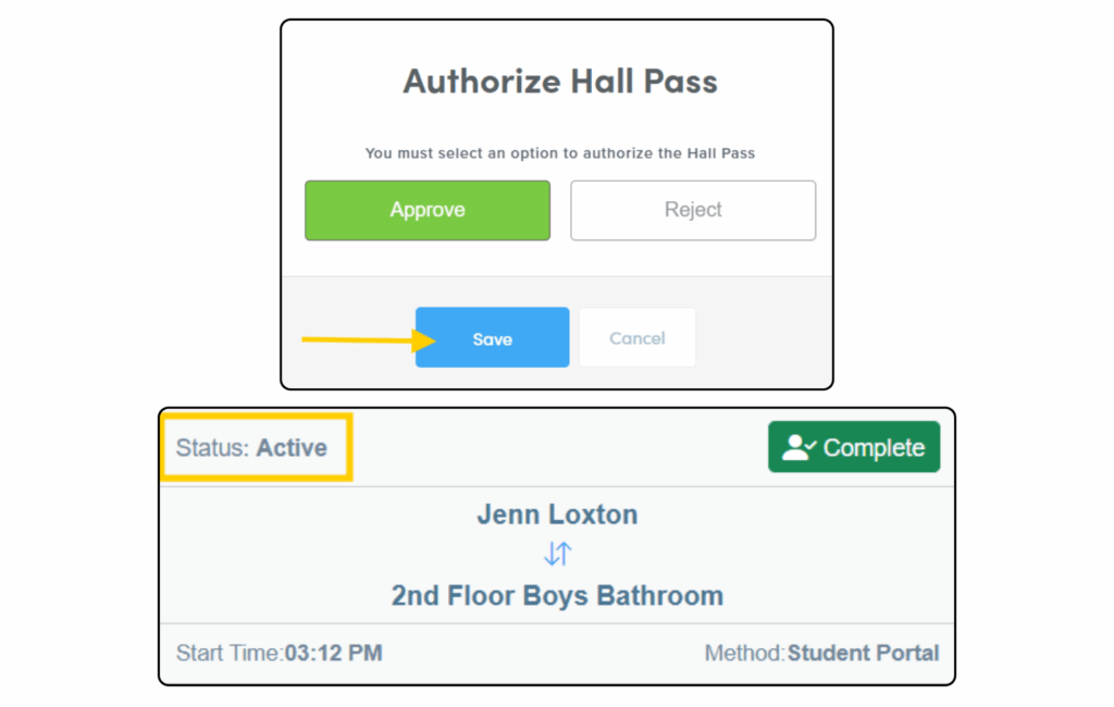 hall pass updates