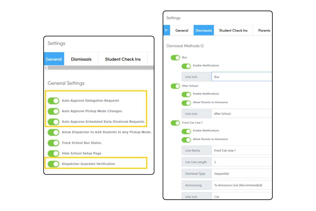 General Portal Settings