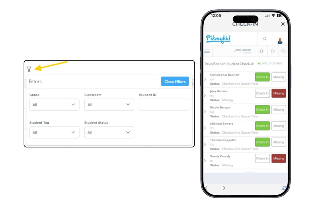 Reunification Check-In