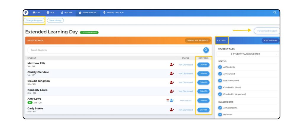 After School Dismissal