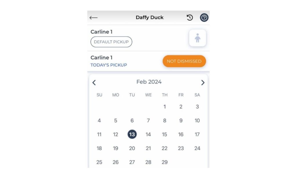 Changing Default Pickup